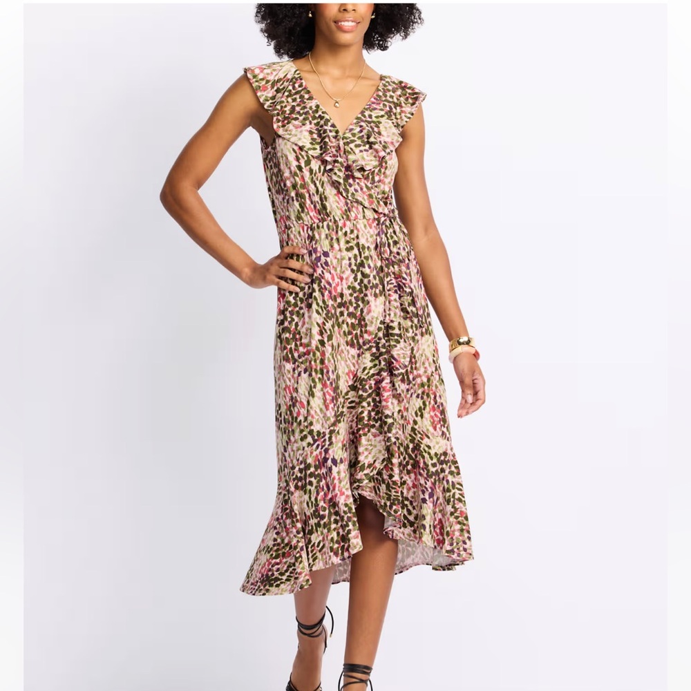 Nine Britton Adley Back Detail Asymmetrical Hem Dress